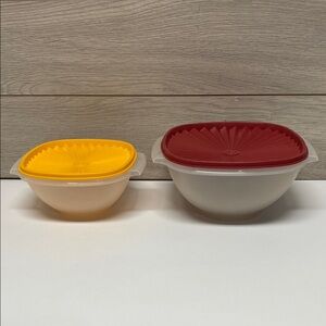 Tupperware Servalier Bowls With Lids